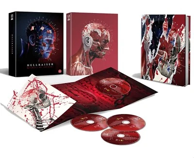 Hellraiser Quartet Of Torment - 4 x Blu Ray - Limited Edition - OOP Clive Barker - Image 1 of 2