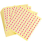 6400pcs Red Defect Indicator Stickers for Home/Office Decor