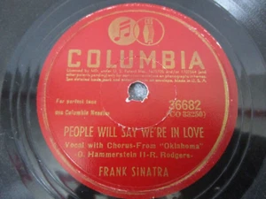 Frank Sinatra – People Will Say We're In Love / Oh, What A Beautiful Mornin' - Picture 1 of 7