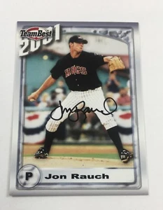 Tarjeta automática Team Best Jon Rauch 2001 autógrafos AR20 - Imagen 1 de 2
