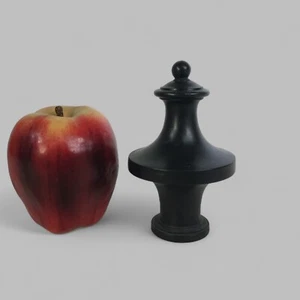 18 19th Century Wedgwood Black Basalt Urn / Candlestick Lid - Picture 1 of 3