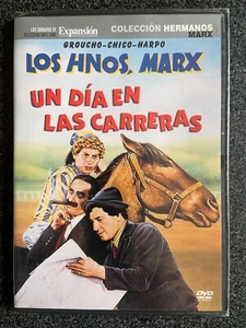 UN DÍA EN LAS CARRERAS (1937) - DVD - COLECCIÓN HERMANOS MARX - EXPANSIÓN - 2008 - Imagen 1 de 2