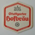 GTUTTGARTER HOFBRAÜ 1970s BEER COASTER - Germany