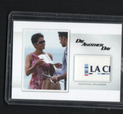 James Bond Archives 2017 Final Relic Prop MR9 Admissions Documents #066/185 - Image 1 of 4