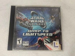STAR WARS GALAXIES : JUMP TO LIGHTSPEED CD Game 2004 - Picture 1 of 3