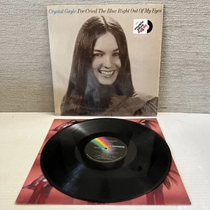 Crystal Gayle I've Cried The Blue Right Out of My Eyes LP Vinyl Record MCA-2334 - Picture 1 of 9