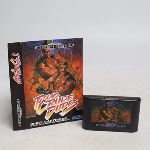 Two Crude Dudes COVER ART & CART ONLY - Sega Mega Drive - Picture 1 of 6