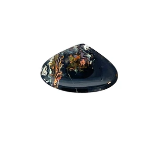 14,39 ct natürlicher Aquadit Chalzedon Birne Cabochon lose Kupfer Edelstein - Bild 1 von 11