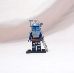 LLAVERO MINIFIGURA - Star Wars JANGO FETT con Soporte *Nuevo* El Ataque de los Clones - Imagen 1 de 3