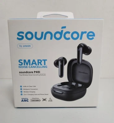 Soundcore P40I by Anker, Noise Cancelling Wireless Earbuds, Adaptive Noise Cance - Image 1 of 4