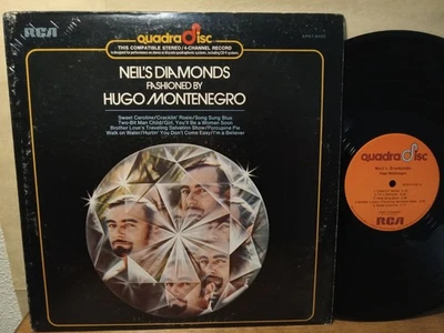 Hugo Montenegro- Neil's Diamonds, QUADROPHONIC PROMO LP NEAR MINT, RCA APD1-0132 - Image 1 of 4