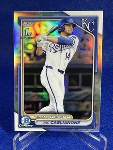 2024 Bowman Draft Jac Caglianone 1st Chrome Refractor (6 Card Lot) READ LIST - Picture 1 of 24