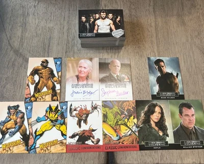 X-MEN ORIGINS: WOLVERINE (Rittenhouse 2009) Complete Card Set With Inserts - Image 1 of 4