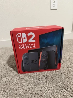 Nintendo Switch 2 + Mario Kart World Bundle + Joy-Con 2 Wheel (Set of 2) - Image 1 of 3