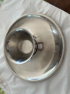 Stelton Denmark 18/8 Edelstahl Chip und Dip Servierschale - Bild 1 von 6