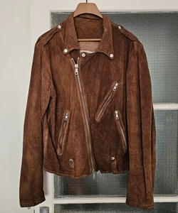 Giorgio Brato Mens Brown Suede Jacket Size 52 - Picture 1 of 11