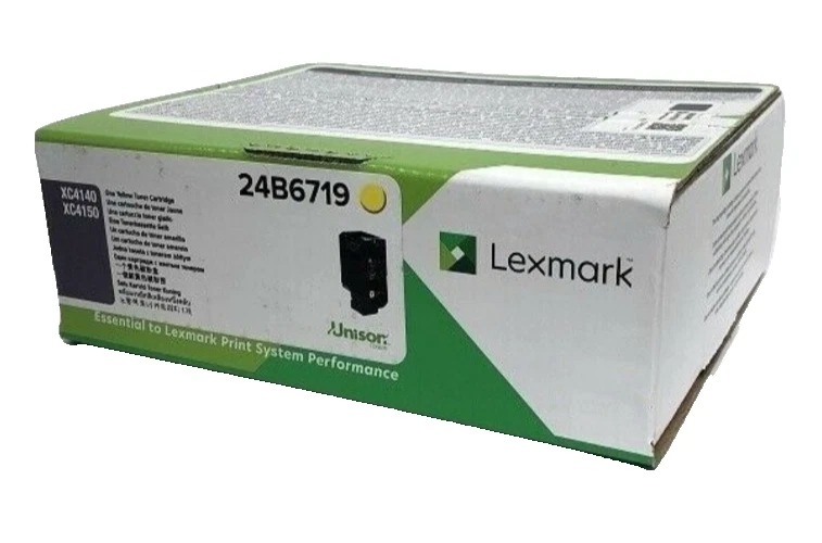 Lexmark 24B6719  XC4150 High Yield Yellow Toner Cartridge FREE SHIPPING  - Image 1 of 1