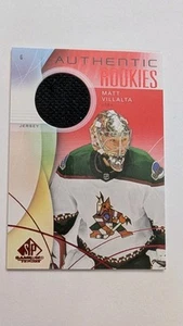 2024-25 SP Game Used Authentic Rookies Red Jersey Matt Villalta #241 - Picture 1 of 2