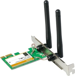 Tenda W322E Wireless N300 PCI-E Adapter 300Mbps 2.4GHz PC WiFi - Afbeelding 1 van 1