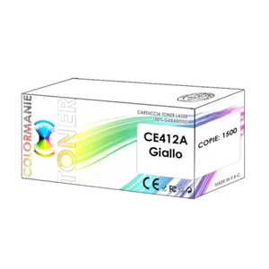 TONER COMPATIBILE CE412 A GIALLO PER HP LASERJET PRO 300 COLOR MFP M375NW - Foto 1 di 1