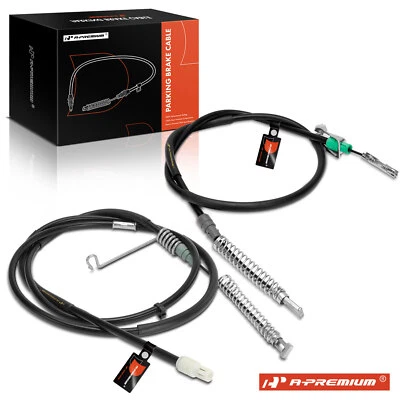2x Cable de freno de estacionamiento trasero izquierdo y derecho A-Premium para Ford E-150 2005-2006 E250 Foto 1 de 4