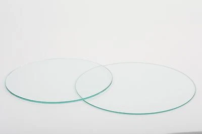 Glass plate round desired dimension round glass panel desired diameter tabletop - Image 1 of 2