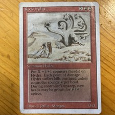 Rock Hydra 3rd Edition Revised  MTG Magic The Gathering HP/D