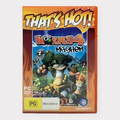 Worms 4: Mayhem (That's Hot) for Windows PC (Team17) - New - Image 1 of 4