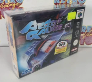 AERO GAUGE AEROGAUGE GIG NINTENDO 64 n64 NES PAL VERSION MIB 1998 DEADSTOCK - Picture 1 of 14