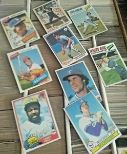 1977, 1978, 1979, 1980, 1981 Topps Baseball Pick any 4 complete a set EX