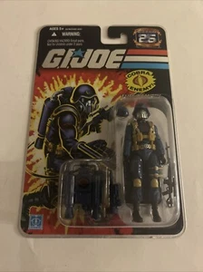 GI Joe 25th Anniversary Cobra Air Trooper Elite Infantry Hasbro W/ Protector - Picture 1 of 5
