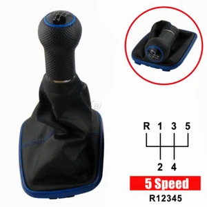 MT 5/6 For VW Golf MK4 GTI R32 Jetta Bora 1999-2004 Gear Shift Knob Shifter Boot - Picture 1 of 94