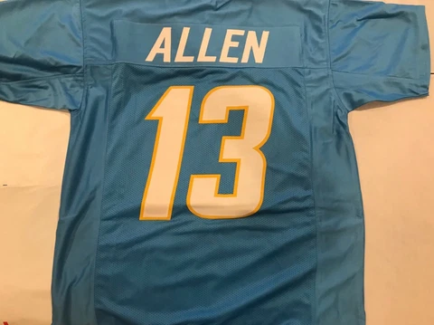 UNSIGNED Keenan Allen #13 Sewn Stitched Jersey Size XL Cover