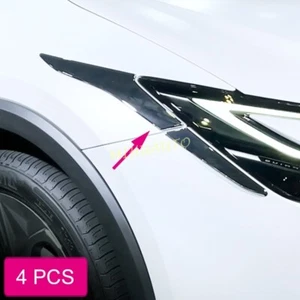 Chrome Head Light Headlight Trim Moulding Accessories For 2023-2024 Toyota Prius - Picture 1 of 7
