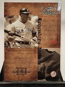 2004 Donruss Classics Legendary Jackets 08/50 Dave Winfield #LJK-29 Mint Card 