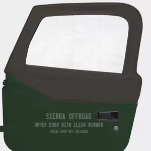 Jeep TJ Wrangler Door Skins for 97-06 Sold in Pairs, Khaki Diamond - Picture 1 of 8