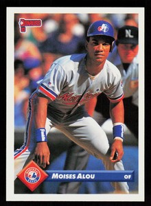 1993 Donruss Moises Alou #510  Baseball  Montreal Expos