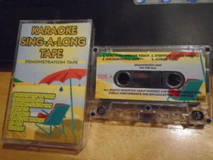 RARE PROMO Karaoke DEMO CASSETTE TAPE Mariah Carey BEATLES hey jude Cyndi Lauper - Picture 1 of 2