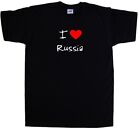 I Love Heart Russia T-Shirt