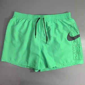Nike Hombres Natación 5” Pantalones Cortos Calzoncillos Forrados Boardshorts Verde Talla XXL NUEVO CON ETIQUETAS NESSD624-380 - Imagen 1 de 10