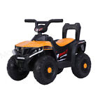 Kids Ride On Car 6v Electric Atv Toy 25w Motor With Usb Mp3 Led Lights 7 Colors
