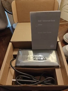 DELL D6000 DOCKING STATION W/ POWER SUPPLY - Picture 1 of 4