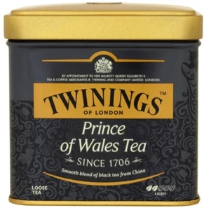 TWININGS Prince of Wale Tee glatte Mischung aus schwarzem Tee leichter loser Tee 100g - Bild 1 von 2