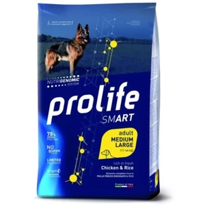 Prolife Dog Smart Adult Pollo e Riso Medium Large 12 kg - Crocchette Cani Adulti - Foto 1 di 5