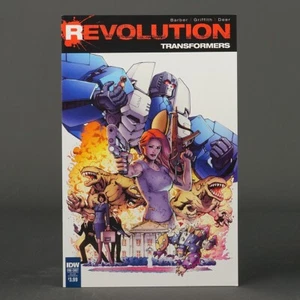 REVOLUTION TRANSFORMERS ONE-SHOT Sub Cover IDW Comics 2016 (CA) Griffith 230124 - Picture 1 of 3