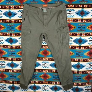 Pantalones cargo St John's Bay jogger informales al aire libre verde oliva talla 36 - Imagen 1 de 12