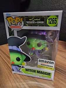 Funko Pop! Television: The Simpsons - Witch Maggie (1265) Amazon Exclusive Glow! - Imagen 1 de 11