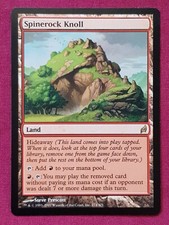 Magic The Gathering LORWYN SPINEROCK KNOLL single land card MTG