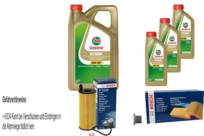 BOSCH Inspección Set 8 L Castrol 5W-30 Para MINI Mini Countryman Cooper SD - Imagen 1 de 4