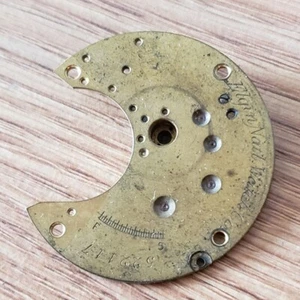 Elgin National S22 522117 Pocket Watch Lower Plate Gem Jewels Dated 60s WP3 - Picture 1 of 9